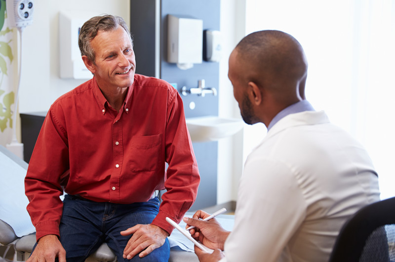 Doctor’s-appointment-for-artificial-urethral-sphincter