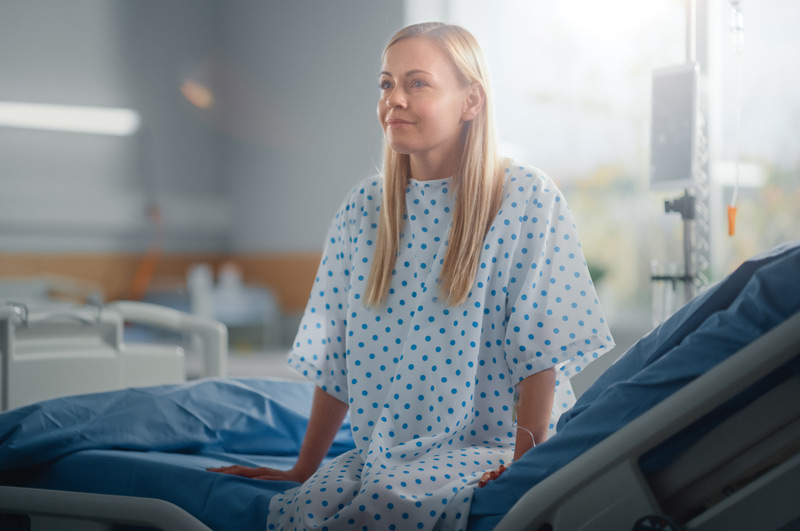 Patient-recovering-from-autologous-fascial-sling-surgery